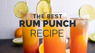 The Ultimate Rum Punch Recipe [upl. by Aharon]