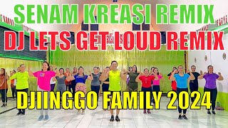 DJ LETS GET LOUD REMIX  SENAM KREASI TERBARU  ZUMBA DANCE FITNESS INDONESIA  BY AIDEAL DJIINGGO [upl. by Becht192]