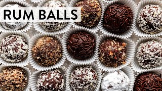 Rum Balls  Sallys Baking Recipes [upl. by Yaj]