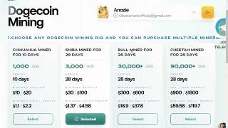 1 Day  1000 DOGE 🤑 Most Legit Free Dogecoin mining site  no fees [upl. by Kristo641]