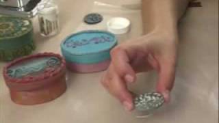 Polymer Clay TV Episode 83 Creating With Embossing Powders [upl. by Ahsiel]