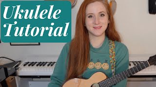 Frère Jacques  Instrumental Ukulele Tutorial [upl. by Noble268]