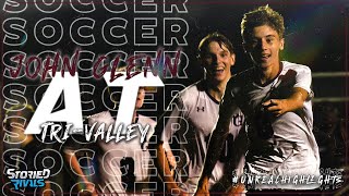 HIGH SCHOOL SOCCER  John Glenn at TriValley  HIGHLIGHT [upl. by Harmon]