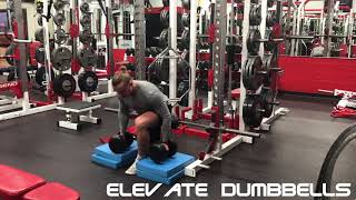 DB Bulgarian Split Squat ConcentricOnly [upl. by Lotti]