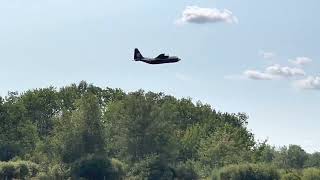 Avios C130 parachute drop  flight 1 [upl. by Atived]