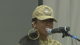 Missy Elliott honored during concert stop in Hampton [upl. by Veleda]