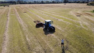 Busy bailing subsoiling ploughing just busy [upl. by Whitson]