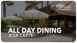 Port Nature Luxury Resort Hotel amp Spa  All Day Dining Ala Carte [upl. by Zippel]