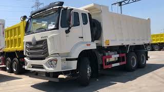 How to buy howo dump truck from China ？ [upl. by Elyrpa]