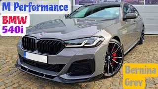 BMW G30 LCI 540i B58 Xdrive M Performance Bernina grey amber Ogryzek  Aura Slowed [upl. by Georas]