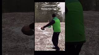 Disc Golf at Constitution Round 1 Hole 7 discgolf dog [upl. by Eire]