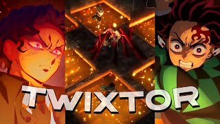 Ubuyashikis death  Muzan vs The Hashiras  Infinity Castle Twixtor  CC ⭐  Demon Slayer [upl. by Heaps]