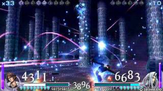 Squall vs Sephiroth EPIC BATTLE Dissidia Gameplay [upl. by Suoinuj659]