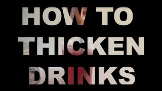 How to thicken drinks level 1 – slightly thick [upl. by Lashonda]