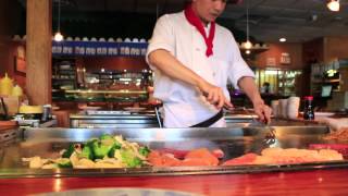 Hibachi chef live at nagoya [upl. by Hamish]