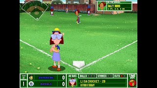 Backyard Baseball 2001 Gameplay 14 Spectator Game 12 [upl. by Ymirej917]