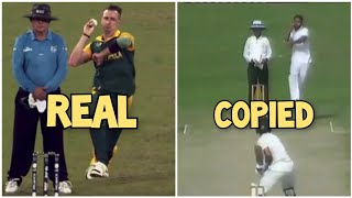 Dale Steyn Bowling Action Copied by Upcoming Pakistani Fast Bowler Compression Fast Bowling [upl. by Ardnat]