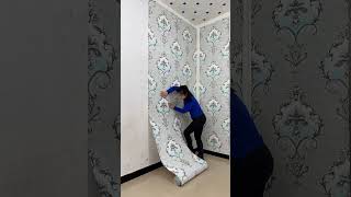 Wall Sheet paper waterproof home decorations ideas shortsfeed [upl. by Steen]