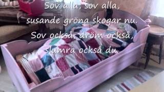 Sov Alla med text [upl. by Marielle]