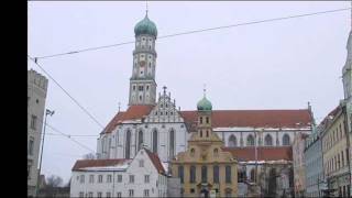 AUGSBURG A Päpstliche Basilika St Ulrich und Afra  Vollgeläute [upl. by Luce973]