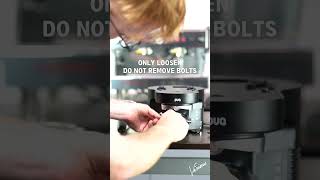 How to Adjust Your PUQpress Portafilter Holder Size MSeries [upl. by Drusi]