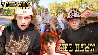 WE BECAME COWBOYS FOR A DAY  7 MILLION SUBSCRIBERS CELEBRATION [upl. by Ilenay]