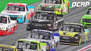 OCRP iRacing Truck Series at NEW Atlanta  Season 10 [upl. by Nahsyar907]