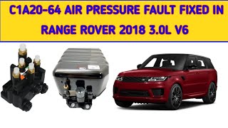 C1A2064 pressure increase too slow fixed in 30L V6 SC range rover sport FIXED [upl. by Deva253]