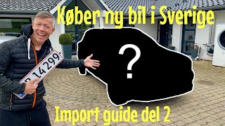 KØBER NY BIL I SVERIGE [upl. by Airual]