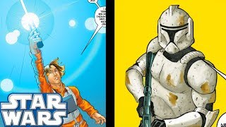 Luke Skywalker MEETS The Long LOST Clone Trooper  Star Wars Comics Explained [upl. by Grekin]