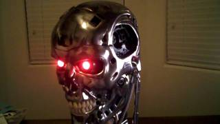 T800 Combat Edition Terminator Endoskeleton skull [upl. by Kakalina181]