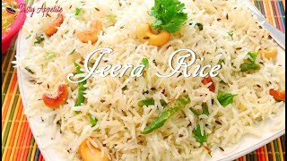 Jeera Rice Recipe  How to make Jeera Rice  Easy Jeera Rice  Tasty Appetite [upl. by Aneladgam]