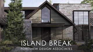 Revealing Our NEWEST LUXURY MUSKOKA COTTAGE Design on Lake Rosseau ISLAND BREAK [upl. by Bartley]