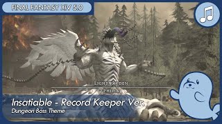 FFXIV Shadowbringers Boss Theme  Insatiable Record Keeper Version [upl. by Anaujit]