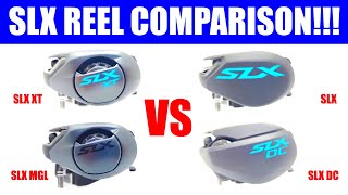 SHIMANO SLX REEL BUYERS GUIDE ALL 4 REELS COMPARED AND DIFFERENCES EXPLAINED [upl. by Vary]