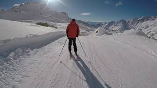 Italy Cervinia Ski Day 2 GoPro5  December 2017  4K [upl. by Eseneg]