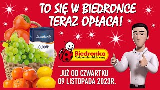 BIEDRONKA  Nowa Oferta od Czwartku 09112023  To się w Biedronce Teraz Opłaca [upl. by Ahsieit739]