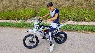 NUEVA MINI MOTO DE CROSS PITBIKE para NIÑOS [upl. by Peggi]