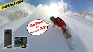 GoPro HERO11 or Insta360 X3 あなたはどっち？2023最新アクションカメラ選び方ガイド 冬遊び編 [upl. by Anaitsirc]