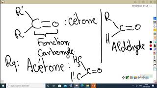 chapitre 2 cétone et aldéhyde smc s5 partie 1 [upl. by Lantha]