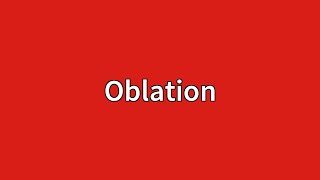 Oblation Meaning [upl. by Klement]