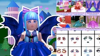 🎀5 CUTE ROYALE HIGH OUTFIT IDEAS🎀  Roblox Royalloween [upl. by Ruhtracm223]