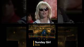 Blondie  Sunday Girl 80smusic music nostalgia [upl. by Rdnaskela]