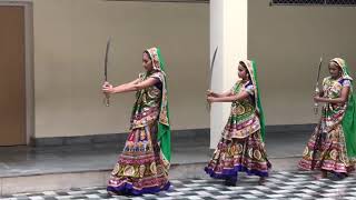 Talwar Dance Performed in Kala Mahakumbh 2018 [upl. by Elorak30]