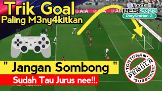 Jangan Sombang Tau trik ini  PES e Football 23 PS3 [upl. by Knarf]