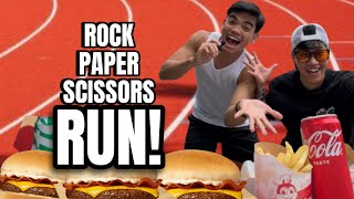 ROCKPAPERSCISSORS RUN ft Jollibee Meal Part 1 [upl. by Laforge887]