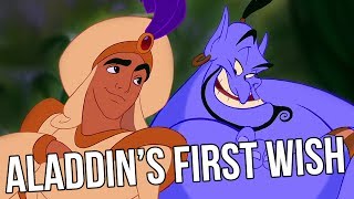 Was the ENTIRE Aladdin Movie Just a WISH  Disney Theory [upl. by Nyret632]