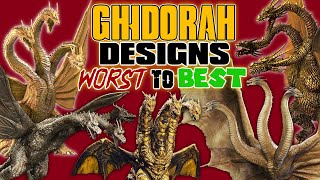 King Ghidorah Designs Ranked from Worst to Best  RadLad [upl. by Malliw]