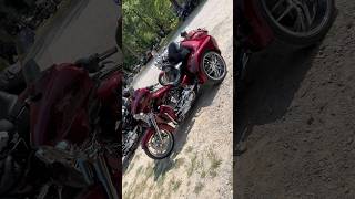 Custom Harley trike harleydavidson harley custommotorcycle motorcycle conversion [upl. by Adnirual100]