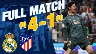 FULL MATCH  Real Madrid 00 Atlético 41 penalties  Spanish Super Cup 201920 final [upl. by Brandice]